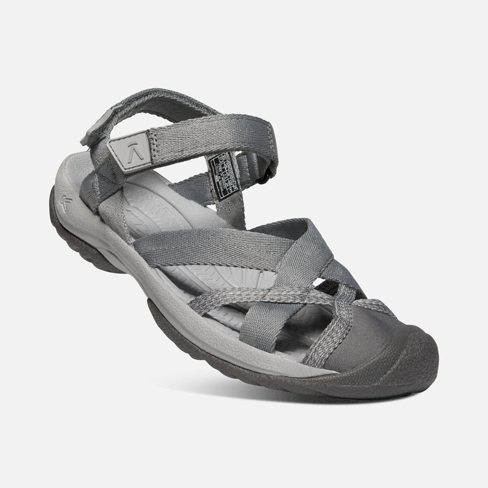 Sandalias con correa Keen Mexico Grises - Mujer Kira Ankle - JY9678540